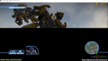 Xenia Xbox 360 Emulator - Transformers: The Game ingame! (e95a08f/Jun 21 2016)