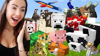 I found ALL the ANIMALS in MINECRAFT! (CRAZY)