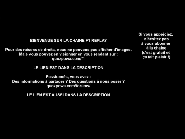 [F1] Course du Grand Prix de Bahrein 2017 [Audio-Only] - F1Replay