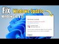 Fix All Windows Update Error Problems in Windows 11/10