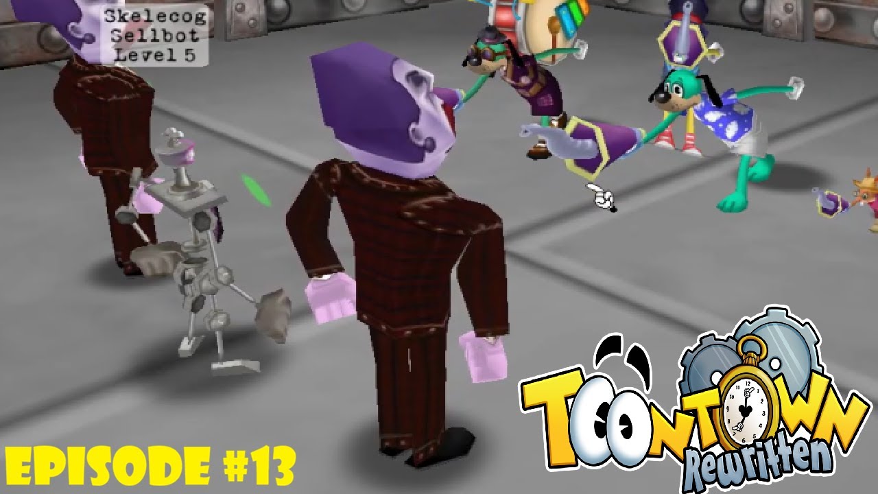 Let's Finally Do a "Long" Scrap Factory! (Toontown Rewritten Playthrough Episode 13)