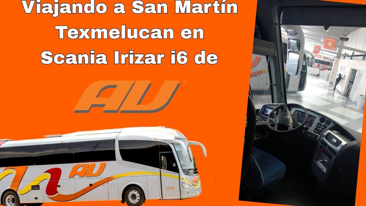 Viajando en Irizar i6 de AU de TAPO a San Martín Texmelucan