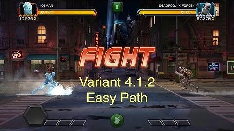 Variant 4.1.2 Waning Moon | Mighty Charge Path | Marvel Contest of Champions