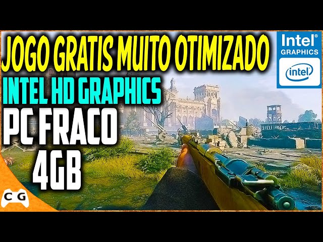 NOVO JOGO DE FPS DA STEAM PARA PC FRACO 4GB DE RAM INTEL HD SEM PLACA DE  VÍDEO - Hired Ops 