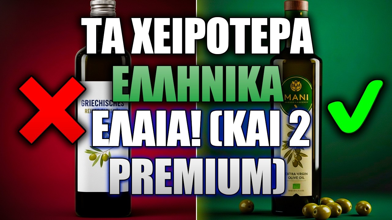 8 Μάρκες Ελαιόλαδου Που Πρέπει Να ΑΠΟΦΕΥΓΕΤΕ Με Κάθε Κόστος (Και 2 Που Είναι Πραγματικά Καλές)