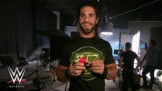 Video thumbnail of "WWE Network: Go behind the scenes with Roman Reigns, Seth Rollins and Mattel"