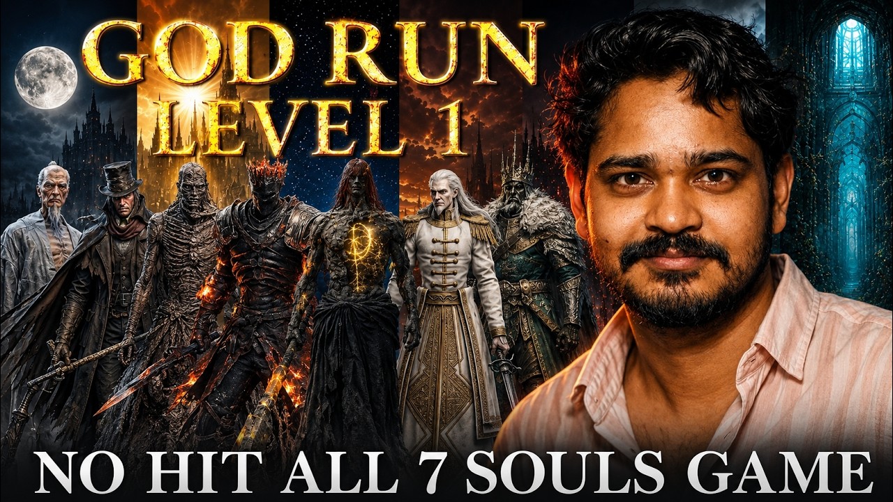 One Hit = Restart Everything | 7 Souls Games in One Run - YouTube