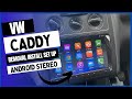 Vw caddy radio removal install set up android car stereo volkswagen pluscenter