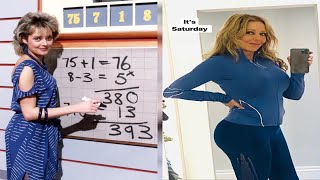 famous curves Carol Vorderman shows off her incredible figure in skintight gym wear as she delivers
