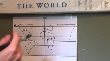 How to draw a blob map of the world CC