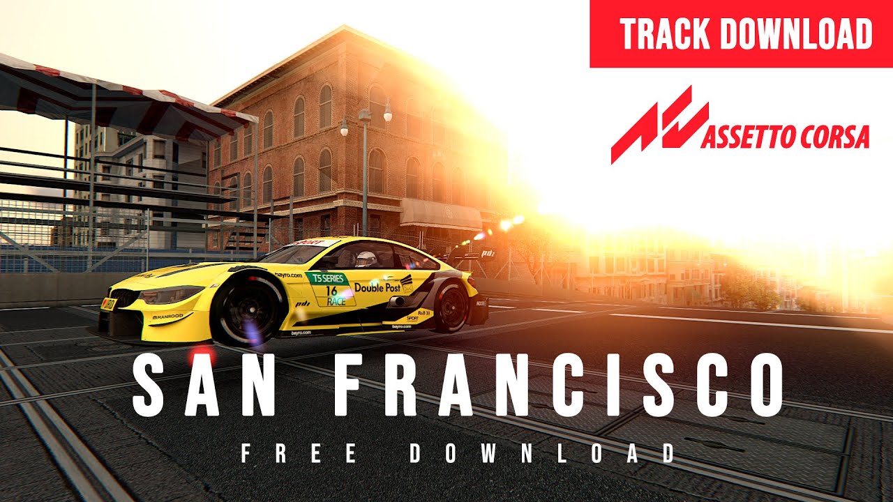SAN FRANCISCO TRACK ★【FREE DOWNLOAD】 Assetto Corsa YouTube
