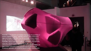 ROBOBBLE | Bubbly interactive robotic form maker!