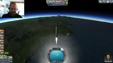 Kerbal Space Program orbiting Kerbin!!! (career mode EP.2)