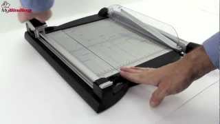 Purple Cows Personal 2 In 1 Paper Trimmer Demo