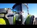 трактор Claas Axion 850, с погрузчиком Stoll ProfiLine FZ 60.1.