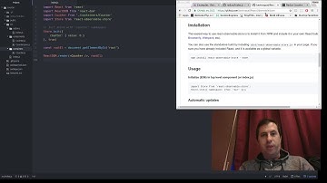 React Observable Store - 1 (Counter example)
