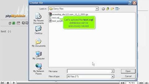 Managing MySQL databases with PHPMyAdmin in CPANEL - CPANEL Video Tutorials (PHPMYADMIN tutorials)