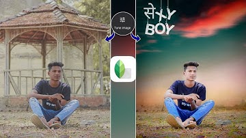 Snapseed Realistic Background Photo Editing | Change Photo Background Easily - Niraj Editz