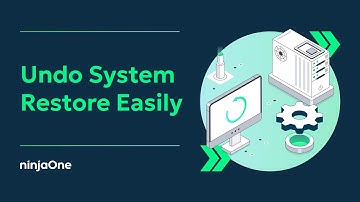 How to Undo a System Restore in Windows 10/11