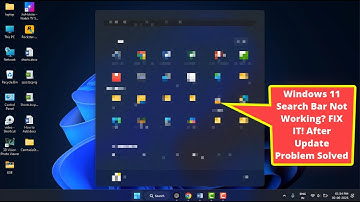 Fix Windows 11 Search Bar Not Working After Latest Update | Quick & Easy Solutions