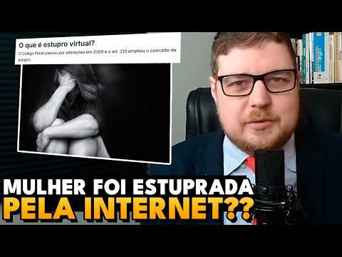 Woman was raped online...