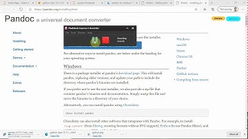 Converting Python Code to PDF file using Jupyter in Windows