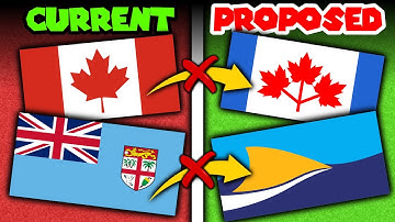 Beautiful proposed flags, but they did not become official