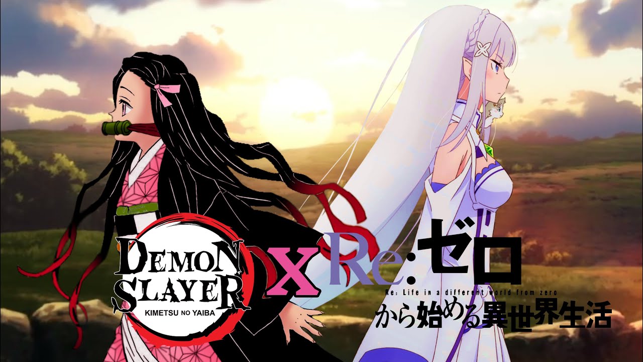 Re:Zero X Demon Slayer op [Aimer: Zankyou Sanka] - YouTube