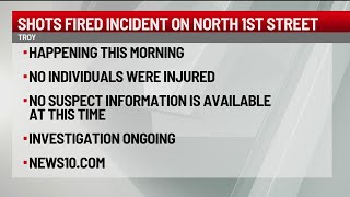 Police investigating shots fired in Troy