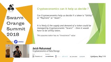 Cryptoeconomics of Data Storage