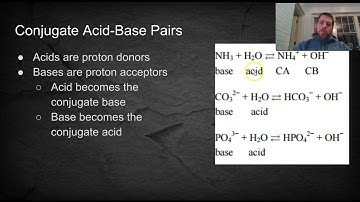 7.1 - Intro to Acids and Bases