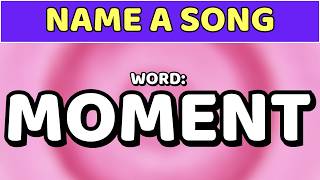 SONG ASSOCIATION WORDS GAME ‼️ #19 🎵 Name a Song With This Word! screenshot 5
