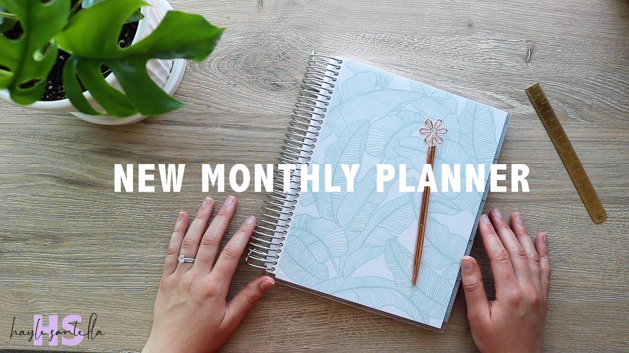 NEW ERIN CONDREN MONTHLY PLANNER | 1 OF 3 | Hayle Santella
