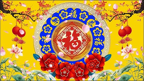 Background Tết 2023 - Xuân Quý Mão | Video intro Tết 2023.