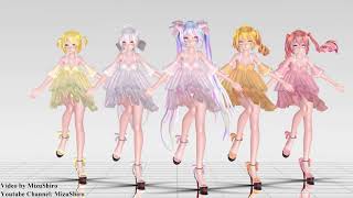【MMD】Flower Models (DL)【Miku, Haku, Rin, Teto, Neru】【60fps】