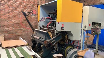 Huazhu flat die-cutting machine & a mechanical arm full-automatic die-cutting machpine