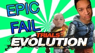 KyleoGames Plays - Trials Evolution w/ byCoxeh [EPIC FAIL]