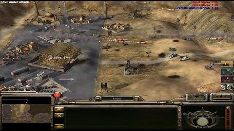 Command & Conquer - Generals Game-play (CUSTOM MISSION -GLA : Operation Tomahawk Storm)