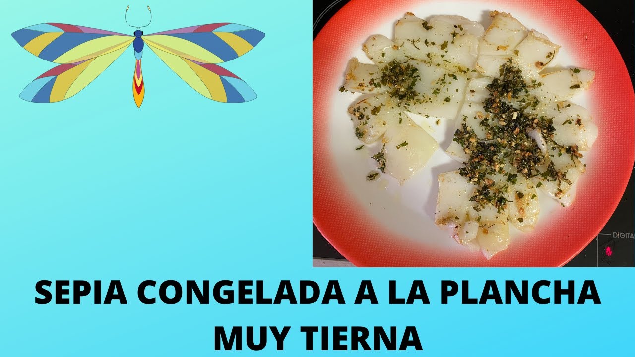SEPIA CONGELADA A LA PLANCHA MUY TIERNA
