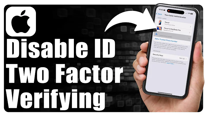 How To Turn Off 2 Factor Authentication On Apple ID