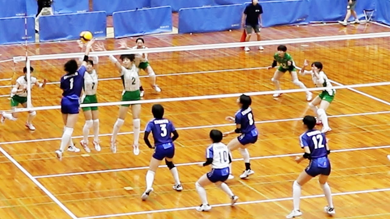 【2025春高大阪】代表決定戦　金蘭会vs四天王寺　第１セット＜女子バレーボール＞