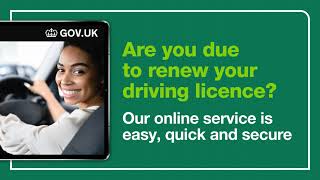 How to renew your driving licence online