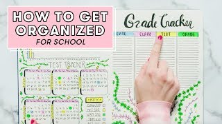 How to Get Organized for School | Plan With Me