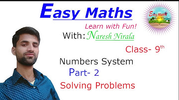 Find Rational Numbers between two given Rational Numbers || Number System part 2 || Naresh Nirala