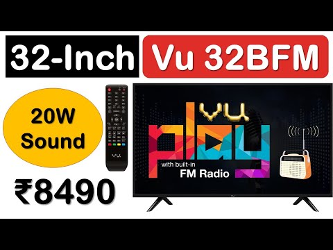 32-Inch | Best HD LED TV under 10000 Rupees {हिंदी में} | #Vu 32BFM
