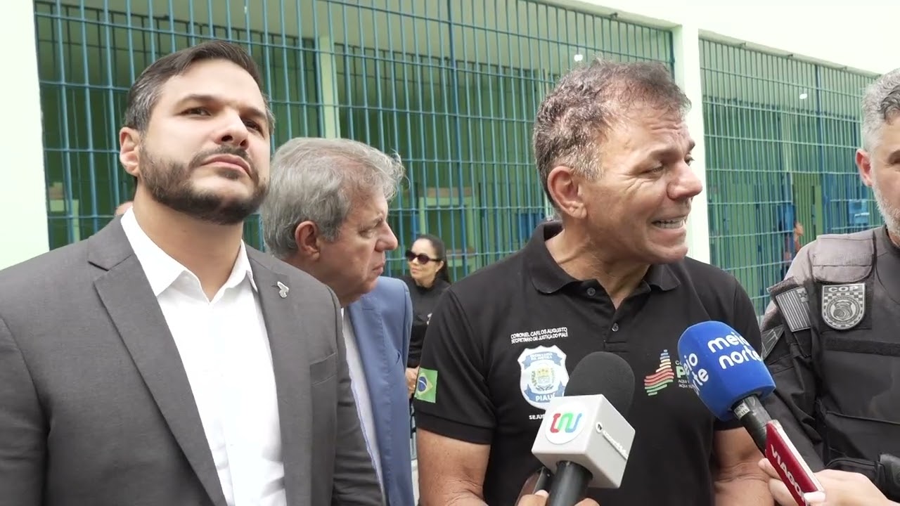 Sejus-PI inaugura ampliação de 304 novas vagas da Penitenciária de Altos