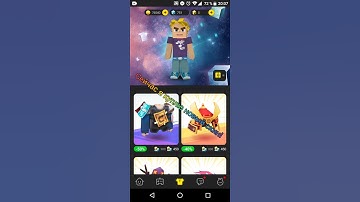 I bought a new skin in Blockman Go.