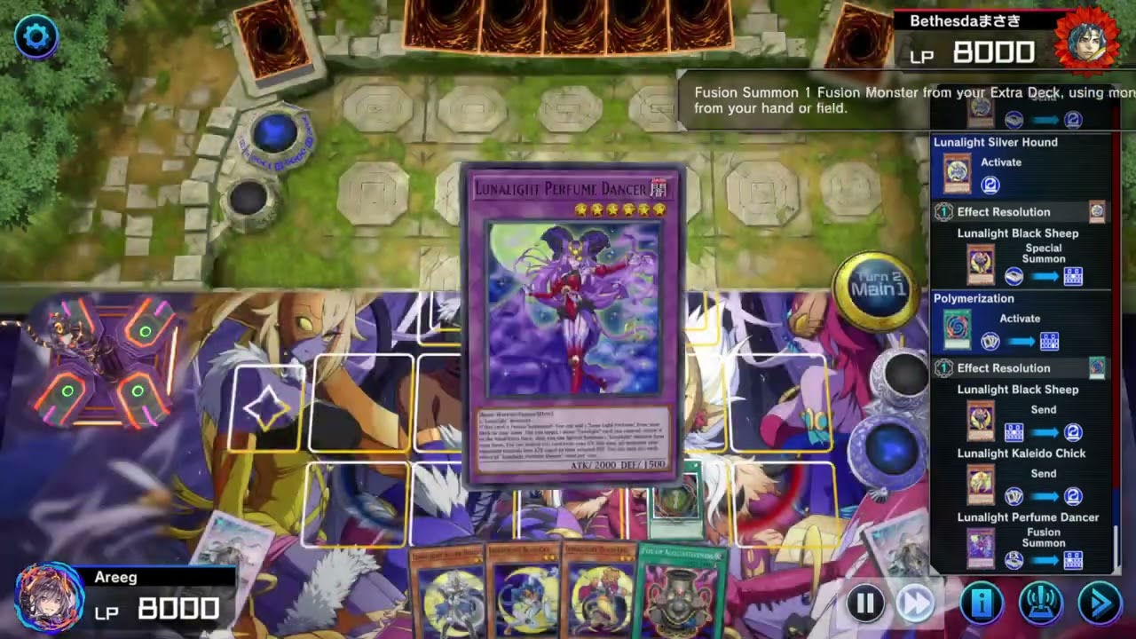 Lunalights but extra deck in gy