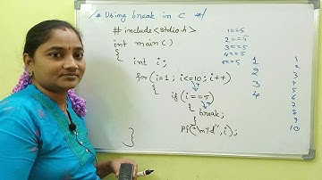 C-Language || Class-65 || Break Statement in C || Both in Telugu and English ||Telugu Scit Tutorials
