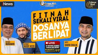 Download lagu 🔴 LIVE CAHAYA HATI INDONESIA | Fitnah Sekali Viral, Dosanya Berlipat